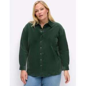 SHEEGO Blouse  donkergroen