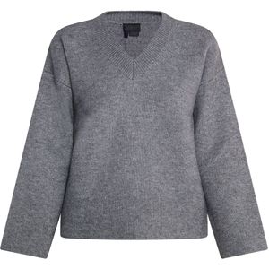 DreiMaster Klassik Trui 'Casnagie'  grijs gemêleerd