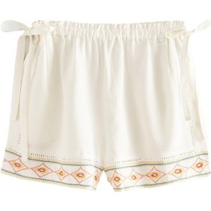 Next Broek  donkerblauw / geel / rood / wit