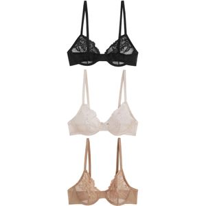 Next BH  champagne / bruin / zwart