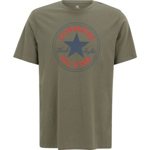 CONVERSE Shirt 'ARCH'  marine / groen / bloedrood