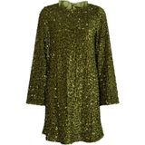 PIECES - PCKam - Cocktailjurk - Olijfgroen