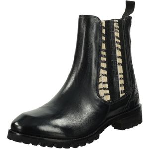 MELVIN & HAMILTON Chelsea boots 'Lexi'  beige / zwart