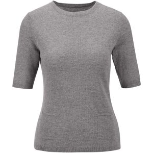 MADELEINE Trui  grijs gemêleerd