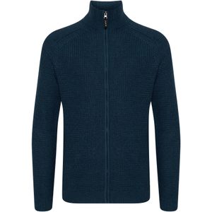 BLEND Gebreid vest 'Carmelo'  blauw