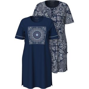 Ulla Popken Nachthemd  nachtblauw
