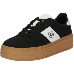 bugatti Sneakers laag  zwart / wit