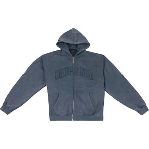 Dropsize Sweatvest  basaltgrijs / zwart