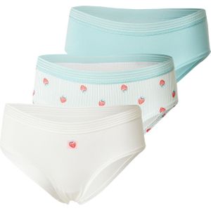 ETAM Broekje 'JACKIE'  lichtblauw / perzik / rood / wit