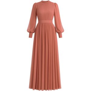 Fashionshowcase - Avondjurk - Koraal - SÜKSE - Lang/maxi