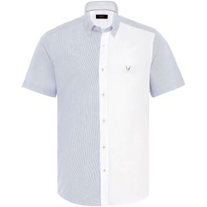 By Diess Collection Overhemd  blauw / geel / wit