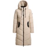 Gewatteerd jack met ritszakken, model 'AUDREY MATT'