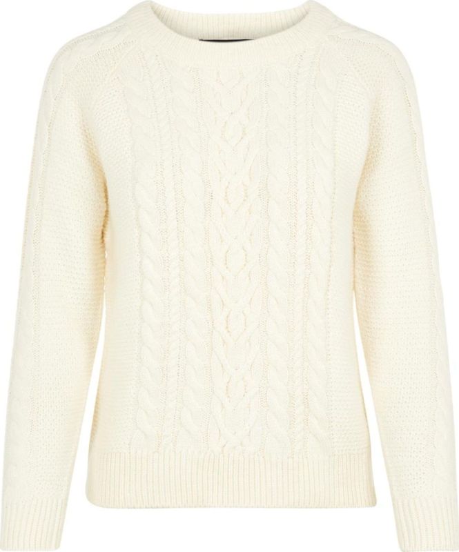 Vero Moda - Priya Petite - Gebreide Trui - Ronde Hals - Lange Mouwen