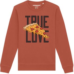Watapparel Sweatshirt 'True Love'  roestbruin / gemengde kleuren