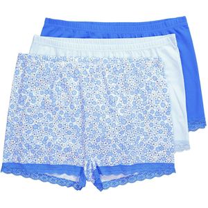 Ulla Popken Broekje  blauw / lichtblauw