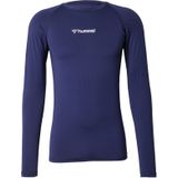 Hummel - Hmlbl Performance Tee - Marine - T-shirt - Langarm