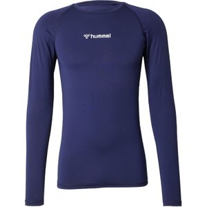 Hummel - Hmlbl Performance Tee - Marine - T-shirt - Langarm