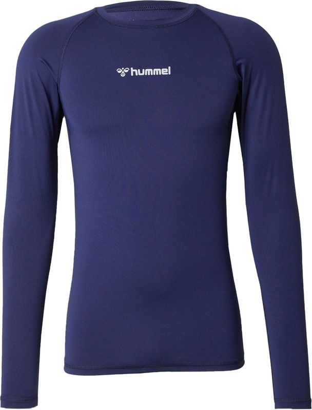 Hummel - Hmlbl Performance Tee - Marine - T-shirt - Langarm
