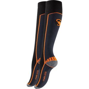 Stark Soul Sportsokken  marine / neonoranje / zwart