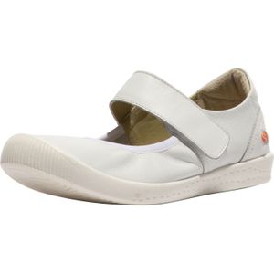 Softinos Ballerina met riempjes  wit