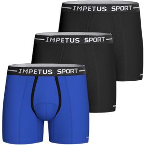 IMPETUS Boxershorts  blauw / zwart / wit