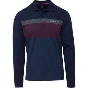 KOROSHI Shirt  navy / grijs / rood