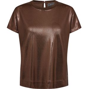 MOS MOSH Shirt  donkerbruin