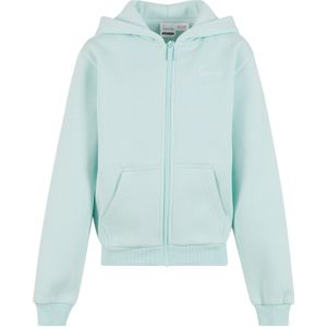 Karl Kani Sweatvest 'Varsity'  turquoise / azuur