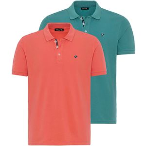 Cool Hill Shirt  groen / lichtrood