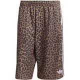 ADIDAS ORIGINALS - Leo Oversized - Korte Broek - Bruin / Grijs / Zwart / Wit