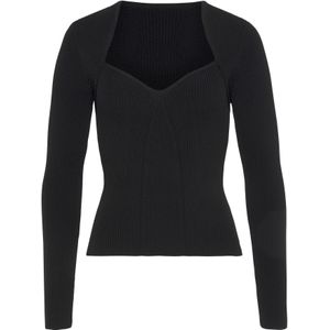 LASCANA Trui  zwart