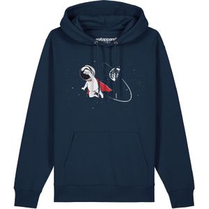 Watapparel Sweatshirt 'Superastronaut'  navy / geel / bloedrood / zwart / wit