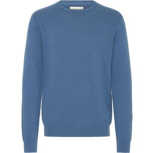 BLEND Trui ' BHREDHILL CREW NECK KNIT NOOS '  blauw
