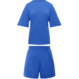 Imily Bela Korte pyjama  royal blue/koningsblauw