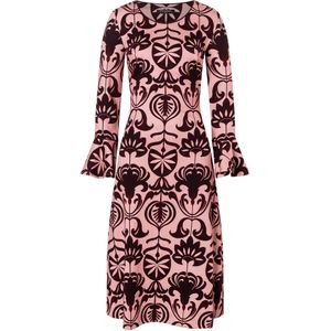 Ana Alcazar Jurk 'Sorana'  oudroze / zwart