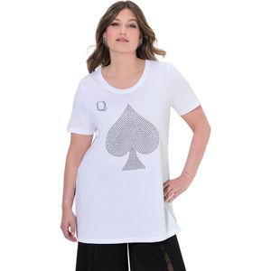 MIAMODA Shirt  zwart / wit