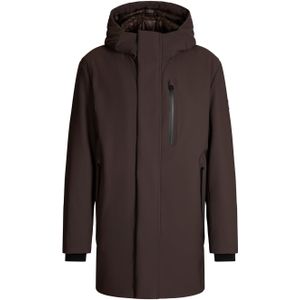STRELLSON Winterparka 'Flex'  donkerbruin