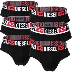 DIESEL Slip  rood / zwart / wit