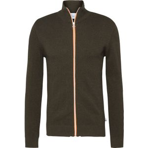 Kronstadt Gebreid vest 'Erik'  olijfgroen