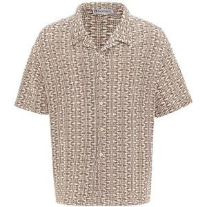 Dandalo Shirt  bruin / wit