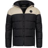 Indicode Heren INBiviano Jacket | Winterjas met capuchon Stone M