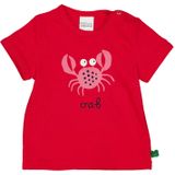 Fred's World by GREEN COTTON Shirt  oudroze / rood / zwart / wit