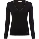 Liu Jo - Low-Cut V-Neck - Trui - Zwart - Lange Mouwen