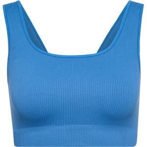 Hummel - Pulse - Sport Bh - Blauw - Soft Cup - Mouwloos