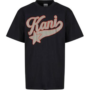 Karl Kani Shirt  grijs / rood / zwart