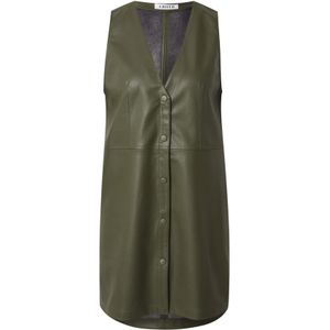 EDITED Jurk 'Gabriella'  groen / donkergroen