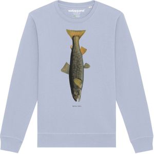 Watapparel Sweatshirt 'Forelle'  lichtblauw / gemengde kleuren