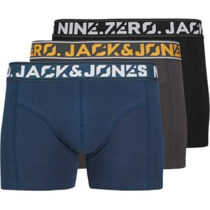 JACK & JONES Boxershorts 'JACCOLTON'  marine / bruin / geel / zwart
