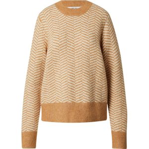 ABOUT YOU Trui 'Ina '  oranje / wit