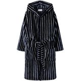 Badjas - Fluweel - Print - Voorzakken - Knoopsluiting